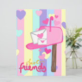 Kerstkaart plat (Staand voorkant)