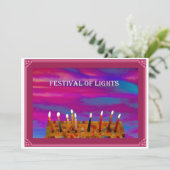 Kerstkaart plat (Staand voorkant)