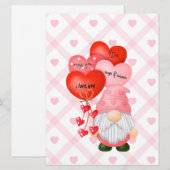 Kerstkaart plat (Voorkant / Achterkant)