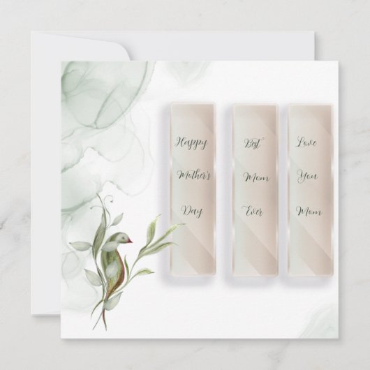 Kerstkaart plat (Voorkant)