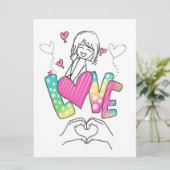 Kerstkaart plat (Staand voorkant)