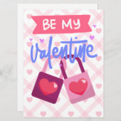 Kerstkaart plat (Voorkant / Achterkant)