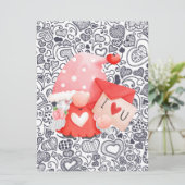 Kerstkaart plat (Staand voorkant)