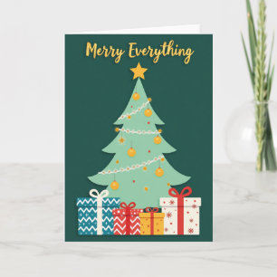 Kerstkaart 'Prettig Alles' Kaart