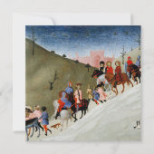 Kerstkaart reis van de wijzen (Voorkant)