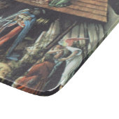 kerstkaart snijplank (Hoek)