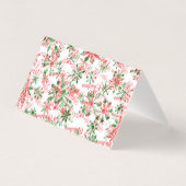 kerstkaart | Snowflakes Kaart (Achterkant)