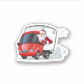 kerstkaart sticker (Voorkant)