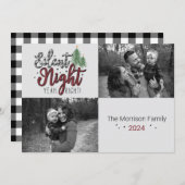 Kerstkaart 'Stille Nacht Ja Toch!' (Voorkant / Achterkant)