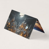 Kerstkaart, traditioneel kaart (Achterkant)