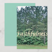 kerstkaart---trouw feestdagenkaart (Voorkant / Achterkant)