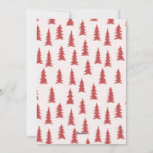 Kerstkaart trouwplannen bekendmaking (Achterkant)