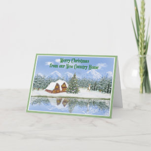 KerstKaart uit New Country Home Feestdagen Kaart
