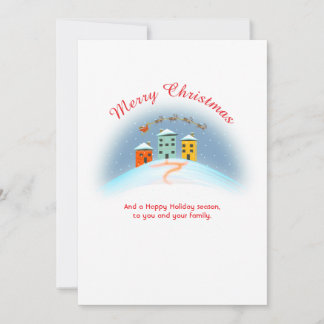 Kerstkaart Vakantie 2024 Kaart