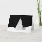 Kerstkaart van de Doopvont van de Herinnering van Feestdagen Kaart (Voorkant)