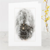 Kerstkaart van Holiday Express Kaart (Gele Bloem)