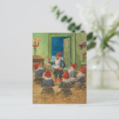 KerstKaart van Jenny Nystrom Briefkaart (Staand voorkant)