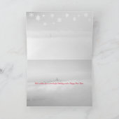 Kerstkaart van San Francisco Feestdagen Kaart (Binnen)