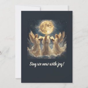 Kerstkaart van Three Angel Chorale