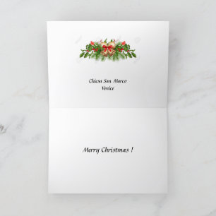 kerstkaart - Venetië Feestdagen Kaart