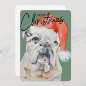 Kerstkaart voor bully (Voorkant / Achterkant)