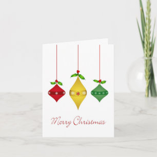 kerstkaart voor feestdagen kaart
