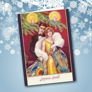 kerstkaart voor feestdagen Romance Kaart