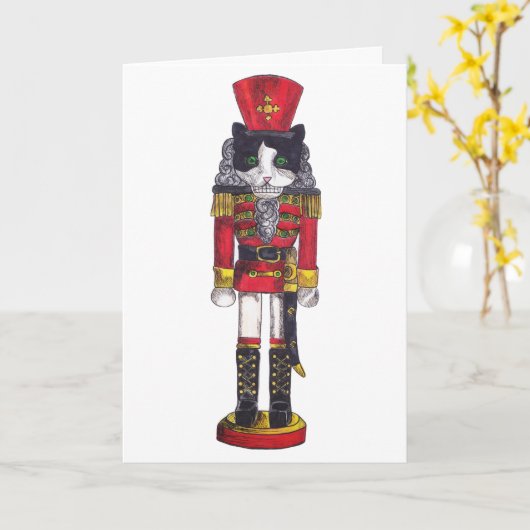 kerstkaart voor hardhandige kerstkaarten kaart (Gele Bloem)