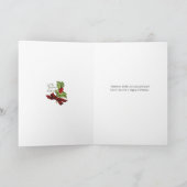 Kerstkaart voor Huisdier Groomer - Vintage Feestdagen Kaart (Binnen)