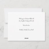 kerstkaart voor kerstmis in Santa Claus-workshop (Achterkant)