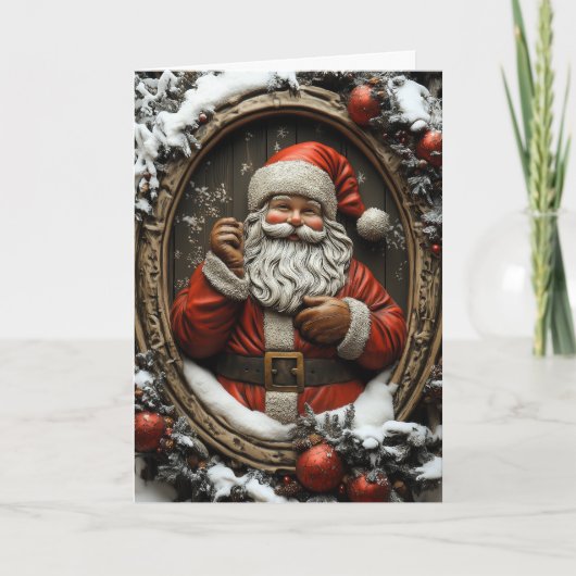 kerstkaart voor kerstmis kaart (Voorkant)