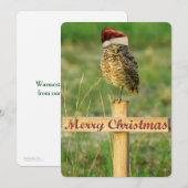 Kerstkaart voor kerstmis met kerstmis, groot 5 x 7 (Voorkant / Achterkant)