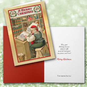 kerstkaart voor kerstmis met kerstmis uit de kerst feestdagen kaart