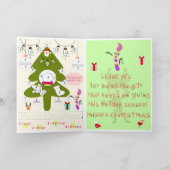 Kerstkaart voor kinderen-Interactieve kaart (Binnen)