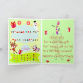 Kerstkaart voor kinderen - interactieve kaart (Binnen)