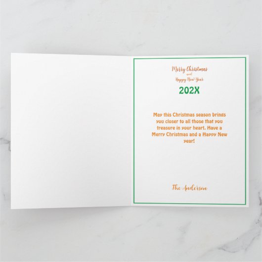 Kerstkaart voor kleine katjes kaart (Binnen)