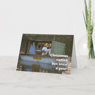 kerstkaart voor nativiteit feestdagen kaart