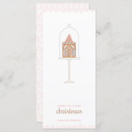 kerstkaart voor ontbijtkoek