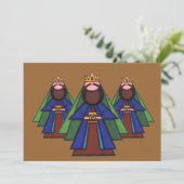 Kerstkaart voor religieuze doeleinden (Staand voorkant)