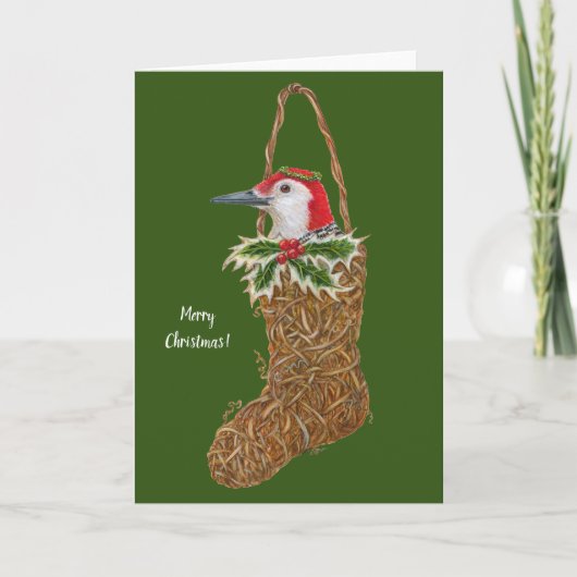 kerstkaart voor stoppen kaart (Voorkant)