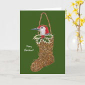 kerstkaart voor stoppen kaart (Gele Bloem)