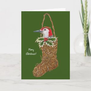 kerstkaart voor stoppen kaart