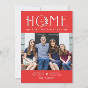 kerstkaart voor thuisbeweging