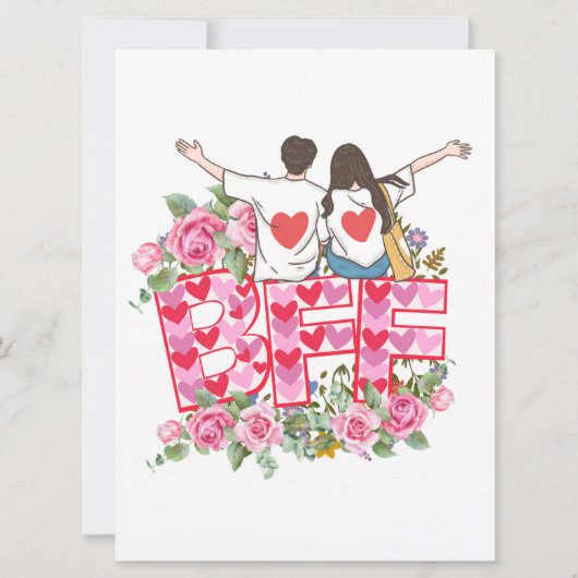 Kerstkaart voor vakantie (Voorkant)