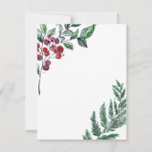 kerstkaart voor wiskundigen (bessen) (Achterkant)