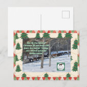 Kerstkaarten Briefkaart (Voorkant / Achterkant)