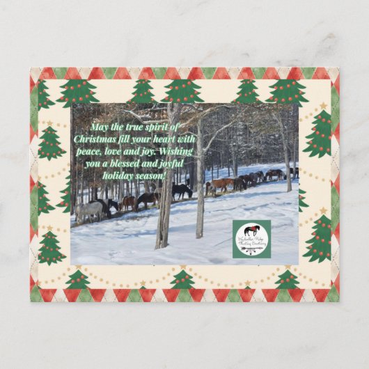 Kerstkaarten Briefkaart (Voorkant)