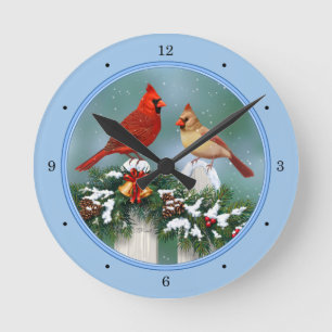 Kerstkaarten en Kerstkrans Ronde Klok