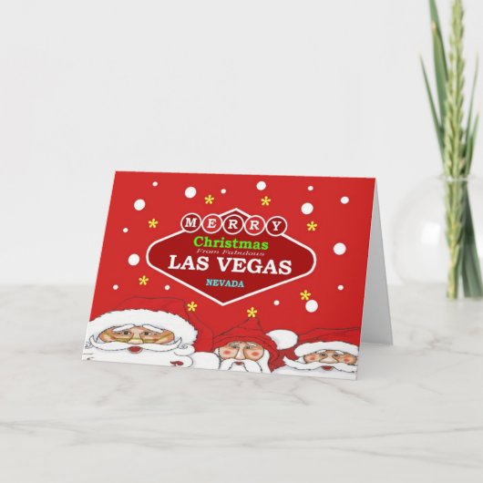 kerstkaarten feestdagen kaart (Voorkant)