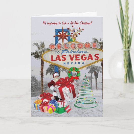 kerstkaarten feestdagen kaart (Voorkant)